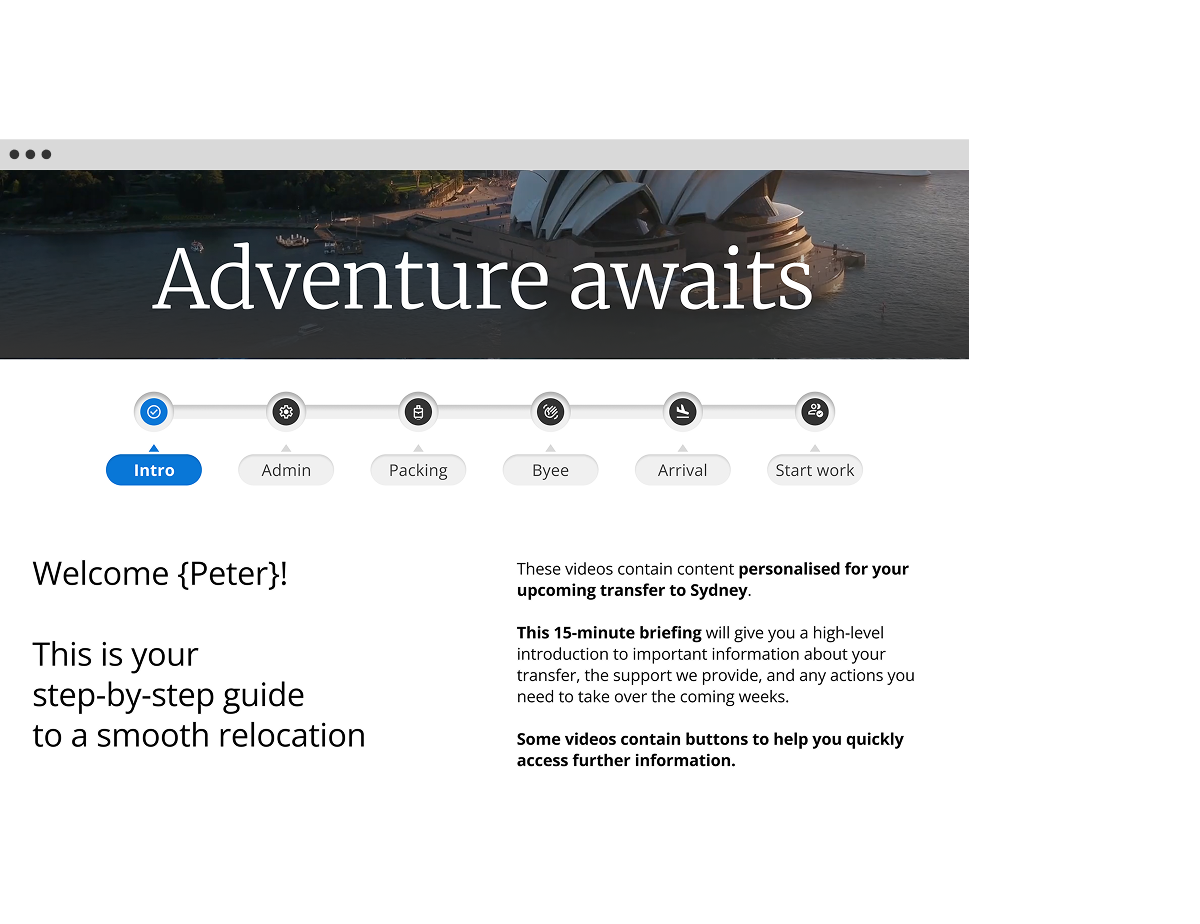Tailored learning content